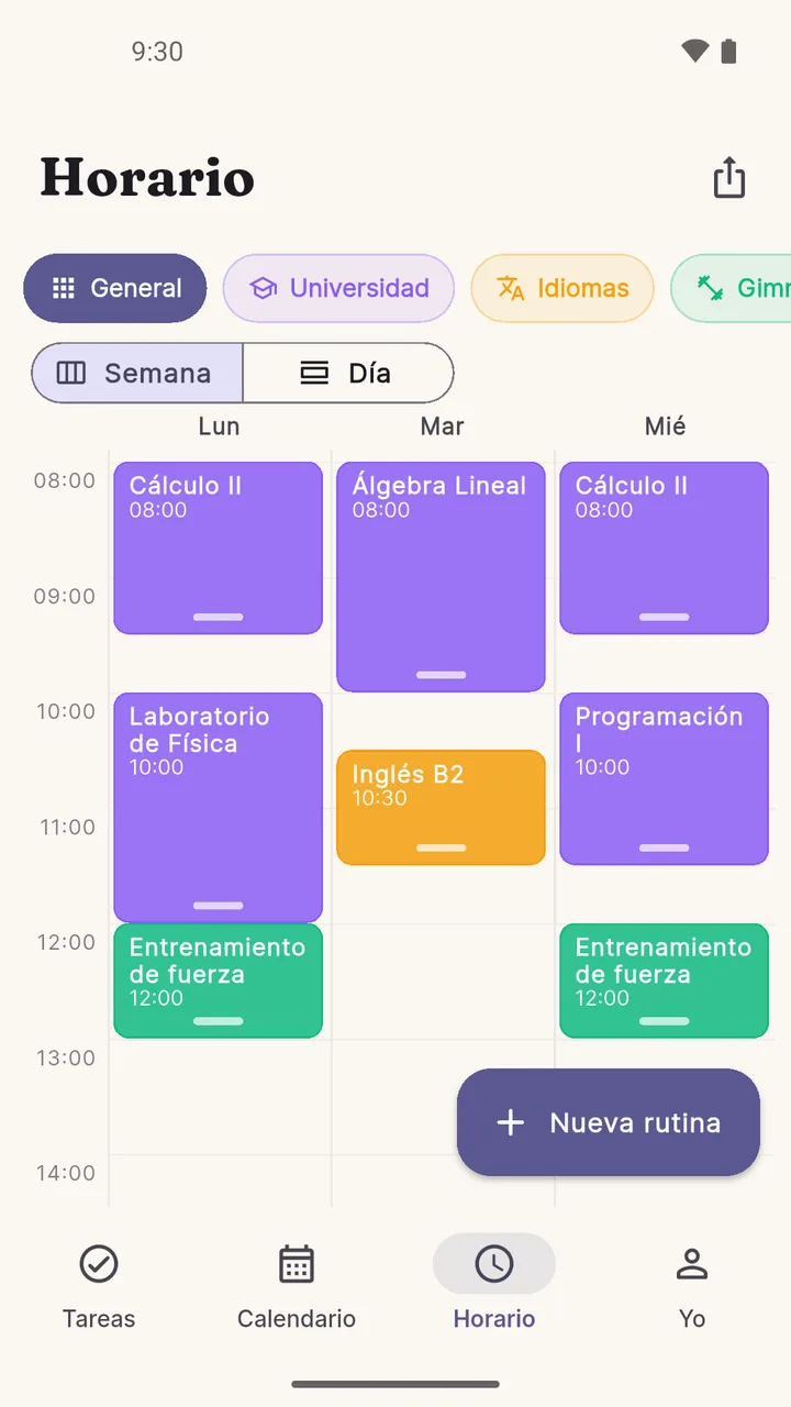 MTTasks - Schedule with time-blocking
